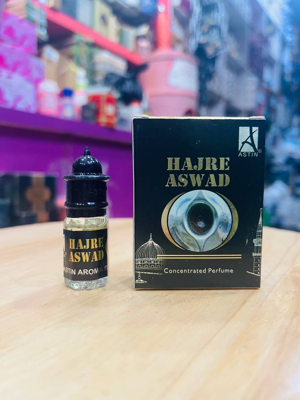 ASTIN Hajre Aswad alcohol free Pure Floral Attar  (Tuberose/Rajniganda)