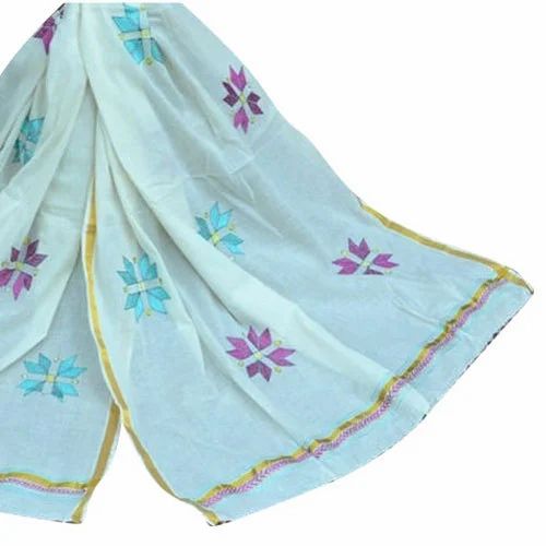 Indian phulkari full cotton dupatta